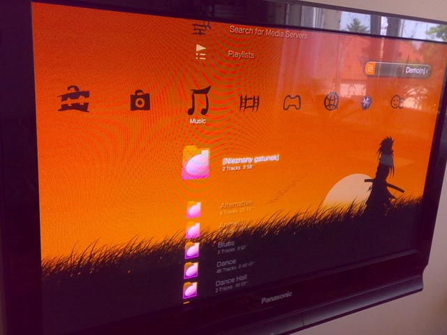 playstation3 muzyka na ps3