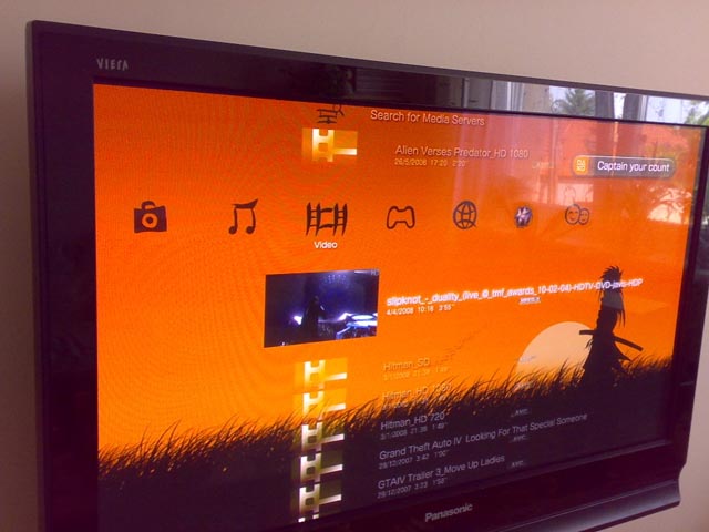 playstation3 odtwarzanie video na konsoli